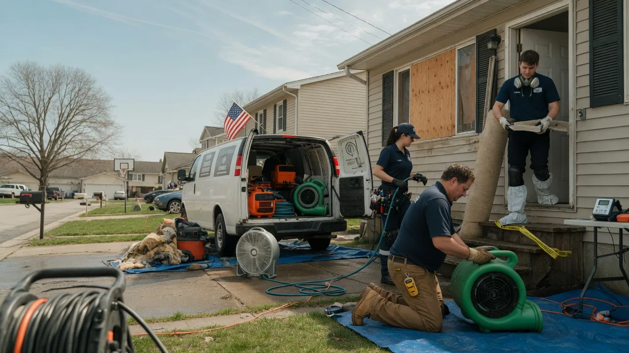 Water Damage Restoration in Tahlequah, OK near me